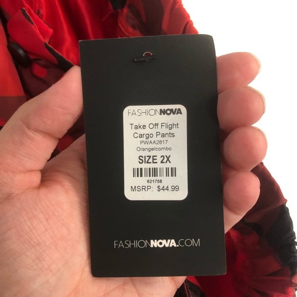 Fashion Nova Curve Take Off Flight Cargo Pants - Picture 5 of 11